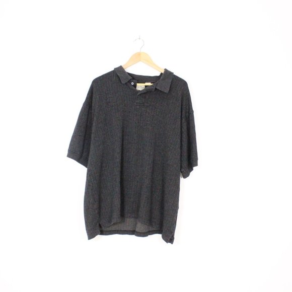 *Stone Hill Club House Cotton Short Sleeve Dark Grey Polo - Picture 1 of 6